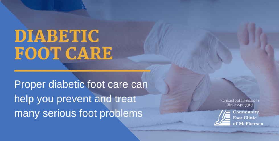 Top-Rated Diabetic Foot Care | Community Foot Clinic of McPherson