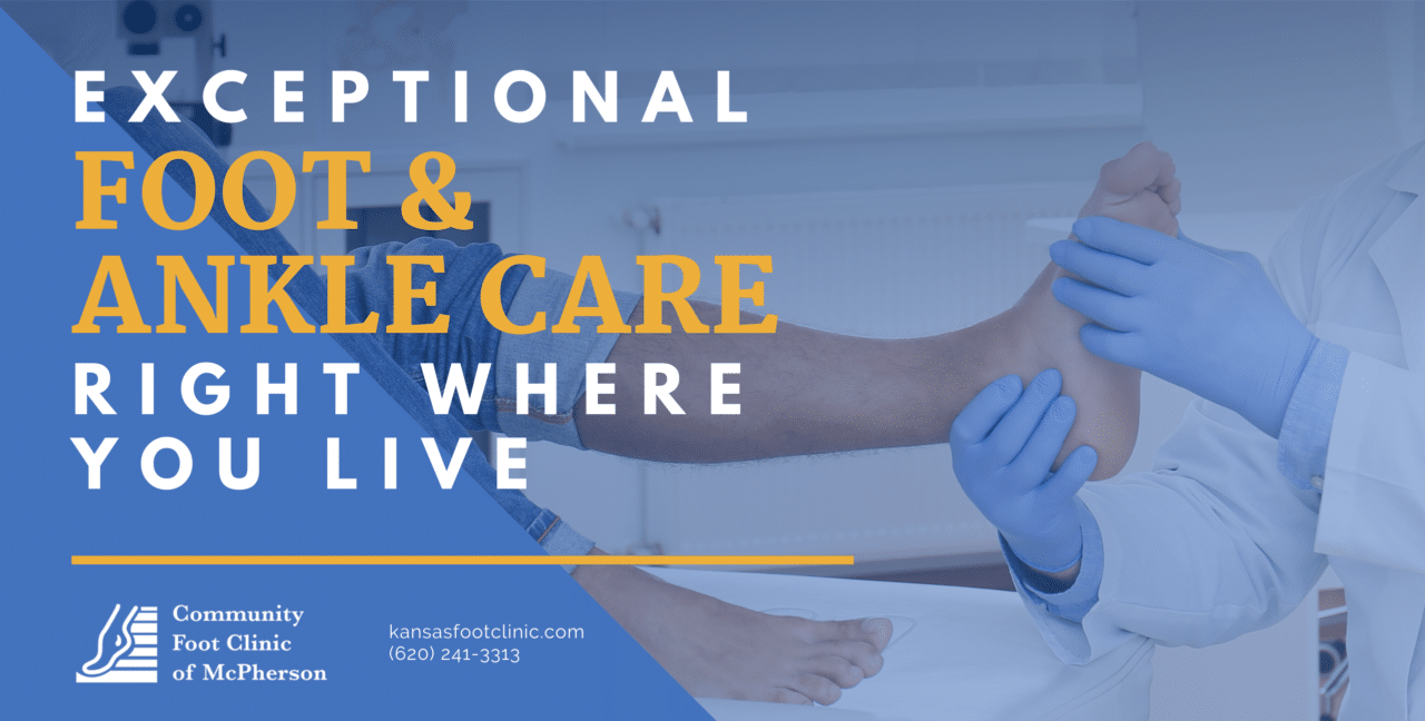 Exceptional Foot & Ankle Care, Right Where You Live Community Foot